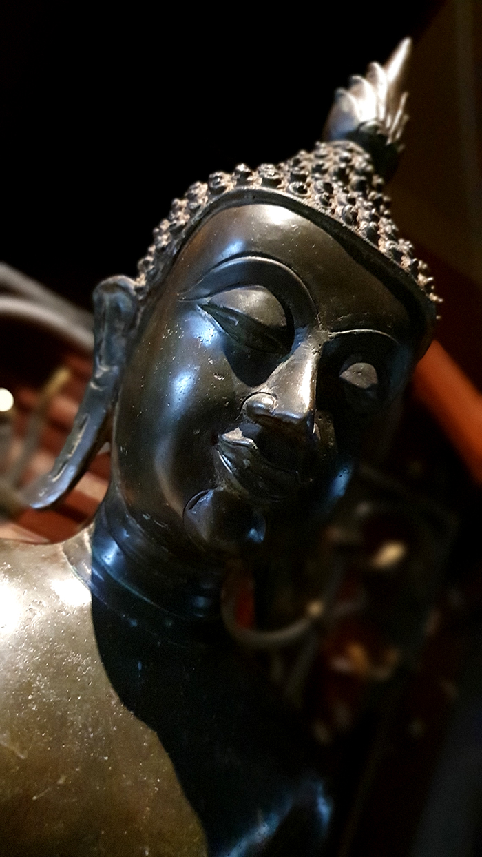 Extremely Rare Early 18C Bronze Chiangsang Buddha # CH1